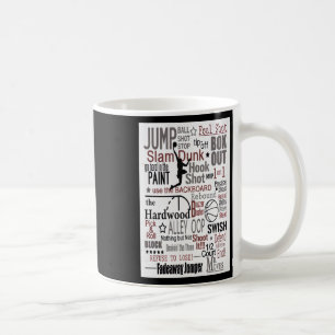 Men Basketball Player - Basketball Jump Ball Shot Kaffeetasse