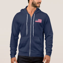 Men Bella+Leinwand Full-Zip Hoodie USA