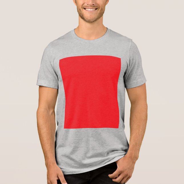 Men Bella+Leinwand Tri-Mix-T - Shirt (Vorderseite)