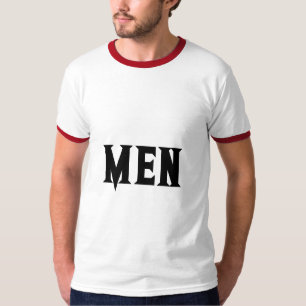 Men Benutzerdefinierter Text Schwarz Farbe Männer  T-Shirt