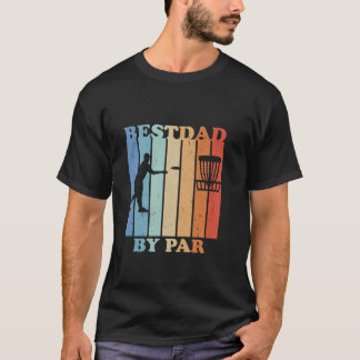 Men Bester Vater Par Disc Golf Funny Vathday Di T-Shirt