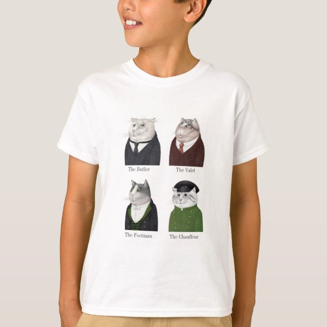 MEN CATS Boys' Basic T - Shirt (Vorderseite)
