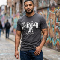 Men Chicano Liebe Individuelle Name