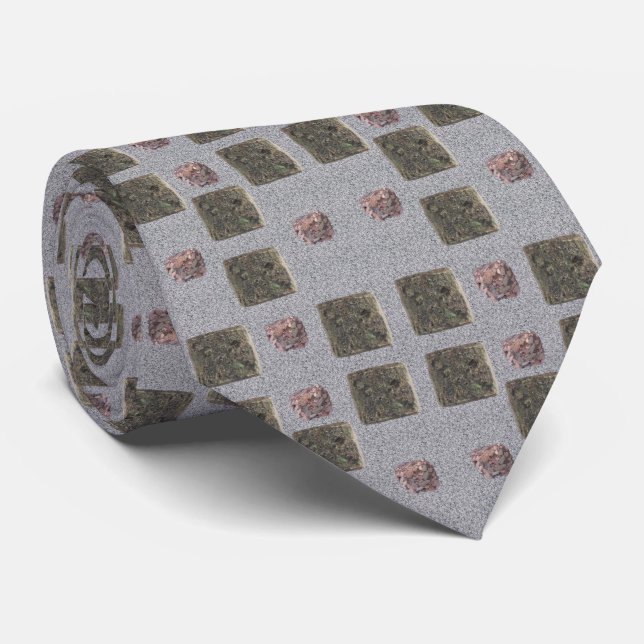 Men Designer Ties Rock Krawatte (Gerollt)
