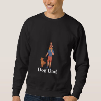 Men Dog Vater Sweatshirt
