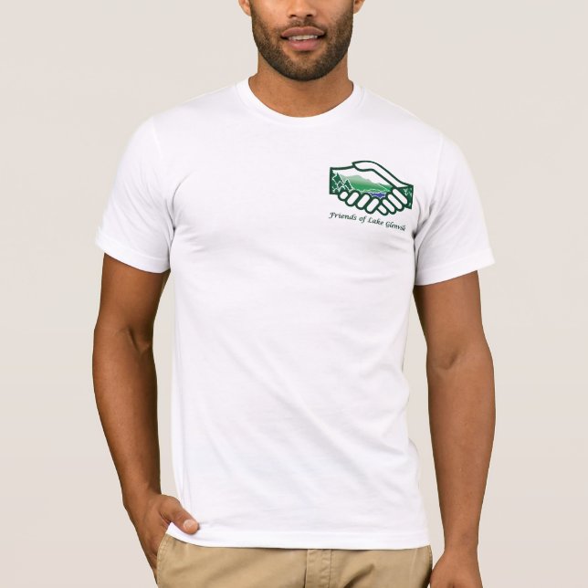Men FLG Bella Leinwand Fine Jersey T - Shirt (Vorderseite)