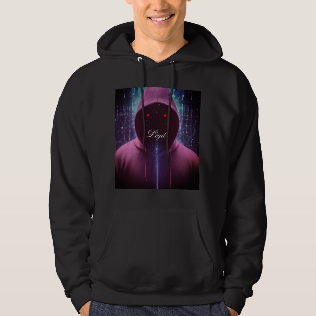 Men Hoodie Sweatshirt-Marke (Vorderseite)