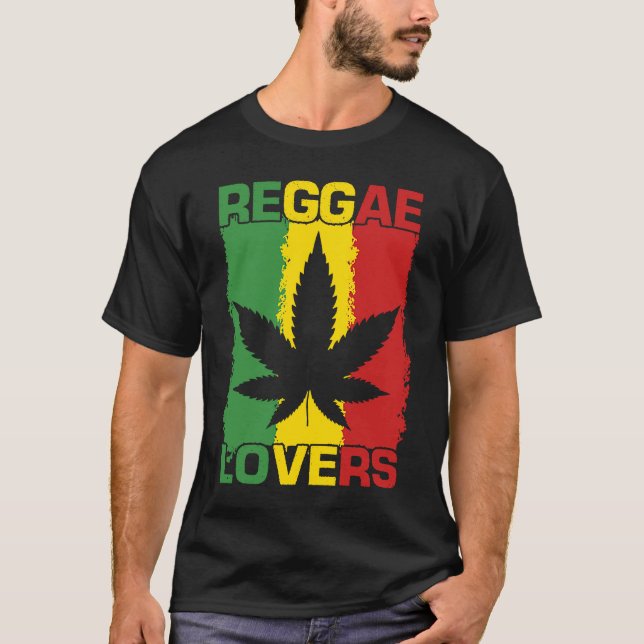 Men Jamaica Outfit Reggae Bekleidung für Men Jamai T-Shirt (Vorderseite)