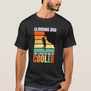 Men Rock Klettern Vater Kletterparadies T-Shirt