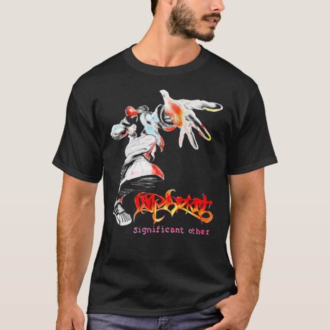 Men_S Einzigartiger Druck mit Limp Bizkit bedeuten T-Shirt (Vorderseite)