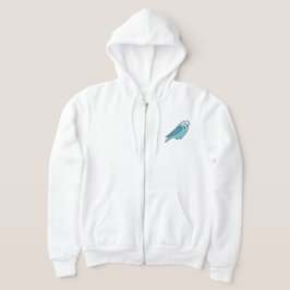 Men’s Hoodie with Boy Parakeet