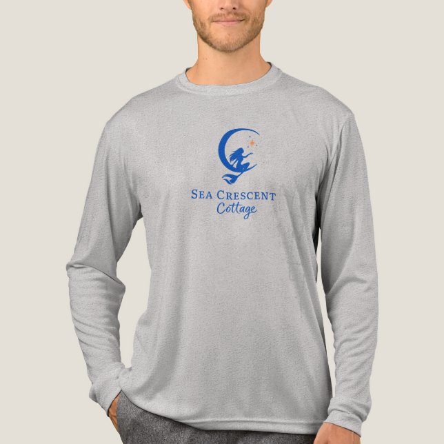 Men’s logo long sleeve  Tri-Blend shirt (Vorderseite)