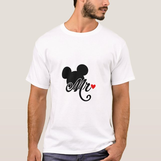 ❤️Men’s “Mr.” Basic T-Shirt (Vorderseite)
