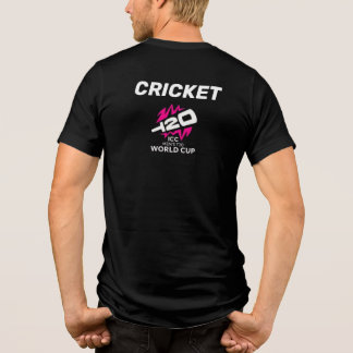 Men’s T20 IPL Cricket Logo T-Shirt Tri-Blend Shirt
