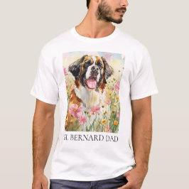 Men’s T-Shirt – Saint Bernard Dad Shirt