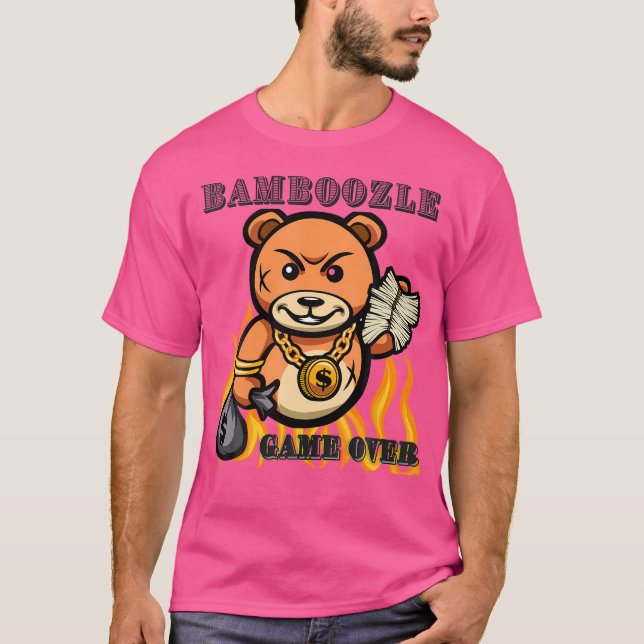 Men Shirt Funny Shirt Bear Shirt Angesagt-Hop Shir (Vorderseite)