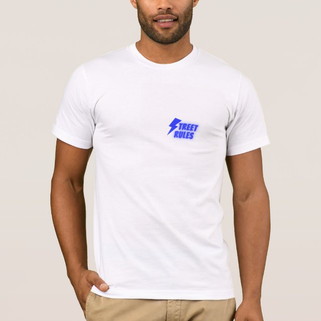 Men T - Shirt Streetrules-Sammlung (Vorderseite)