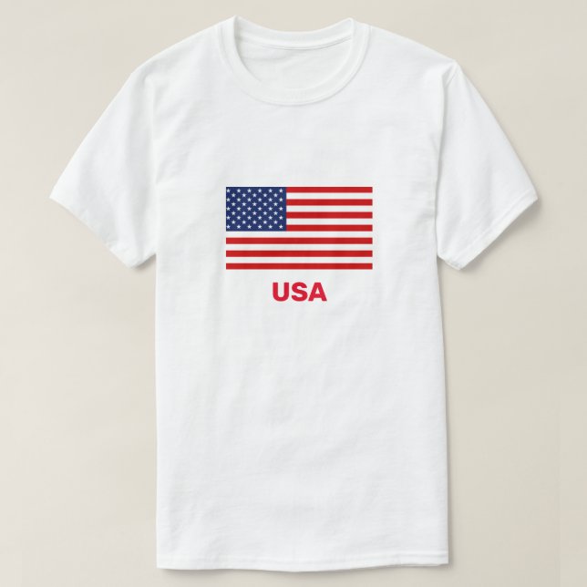 Men-T - Shirt USA (Design vorne)