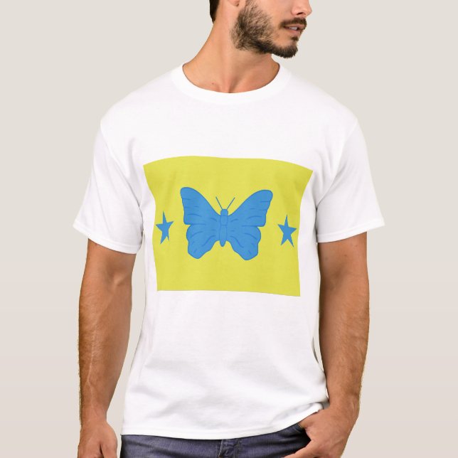 Men T Shirt with Flag of Bady Bassitt, Brazil (Vorderseite)