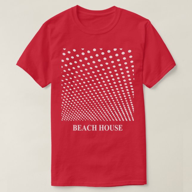 Men Women Beach House Bloom Phantastisch für Musik T-Shirt (Design vorne)