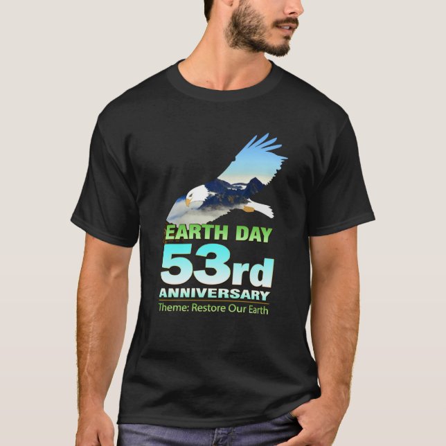 Men Women Eco Friendly Attire for Earth Day 2023 T-Shirt (Vorderseite)