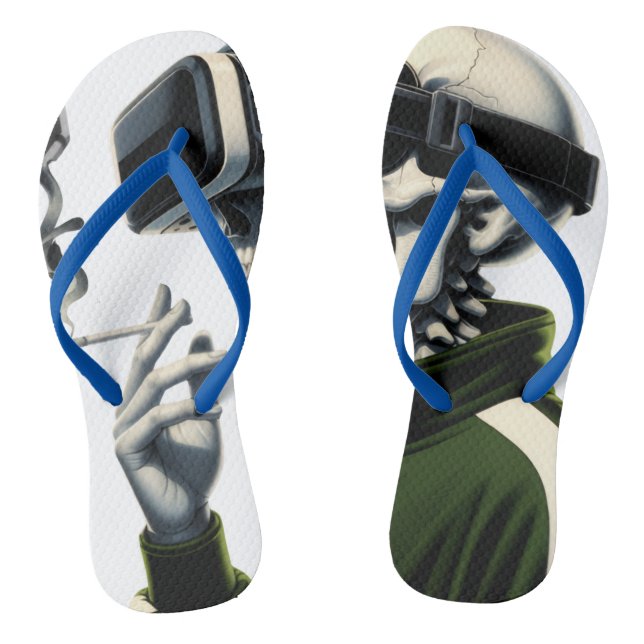 Men/Women Gorilla Boss Lessons Learn Slippers  Flip Flops (Fußbett)
