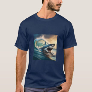 Menacing Shark Hommes T-Shirts