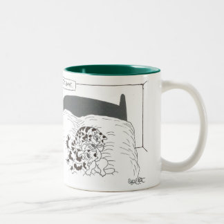 Menage Tatzen Zweifarbige Tasse