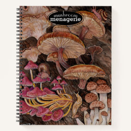 Ménagerie de Champignons livre de croquis/livre de
