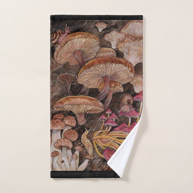 Menagerie der Pilze Handtuch (Handtuch)