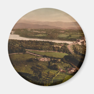 Menai Straße, Bangor, Wales Magnet