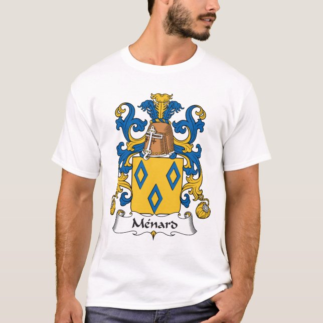 Menard Familienwappen T-Shirt (Vorderseite)