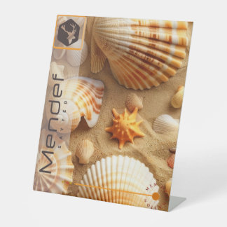 MENDEF PEDESTAL SIGN SOCKELSCHILD