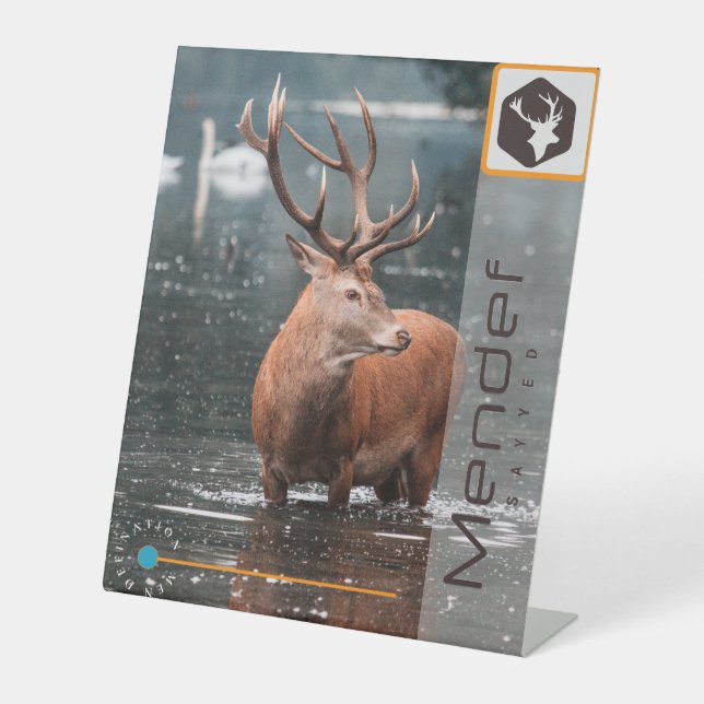 MENDEF SOCKELSCHILD (Vorderseite)