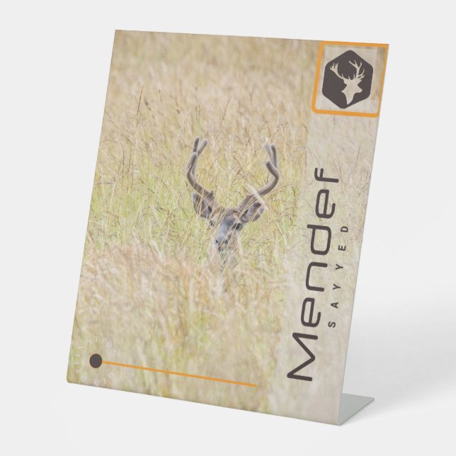 MENDEF SOCKELSCHILD (Vorderseite)