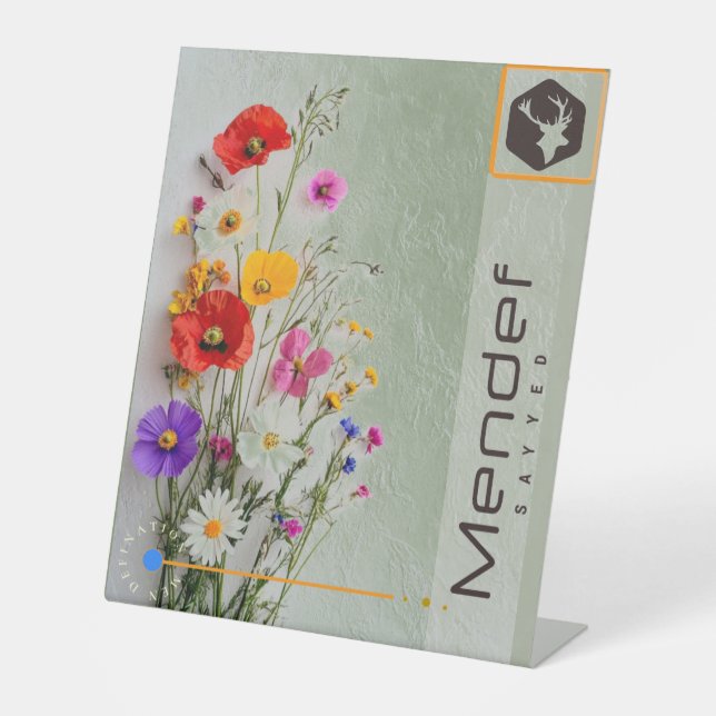 MENDEF SOCKELSCHILD (Vorderseite)