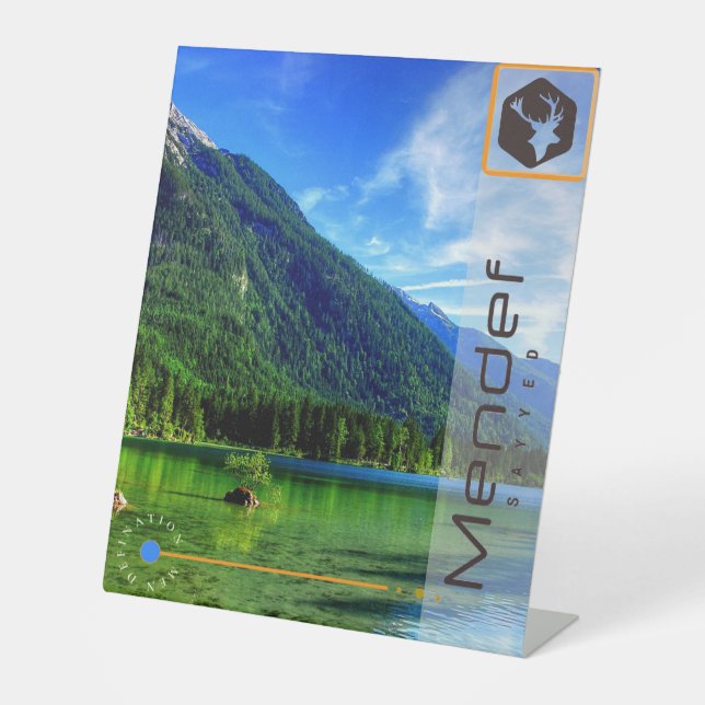 MENDEF SOCKELSCHILD (Vorderseite)