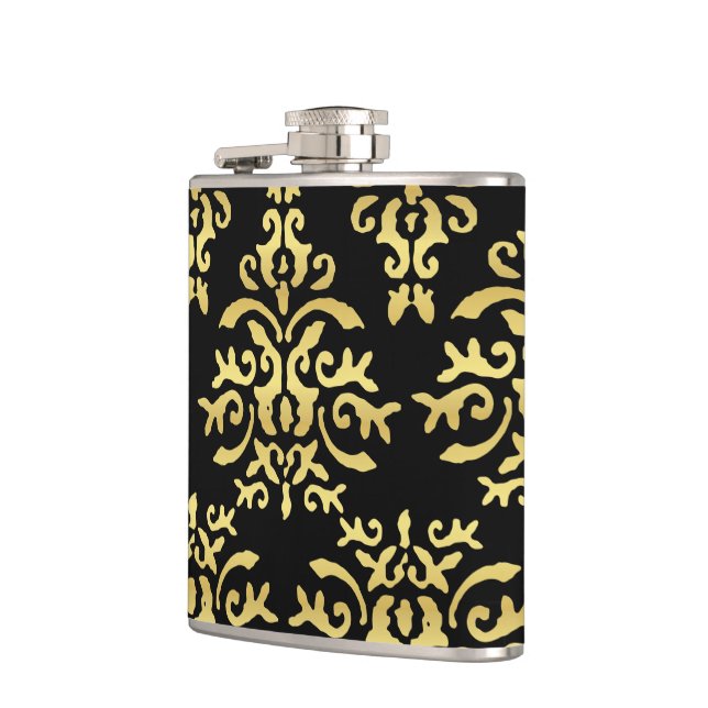 Mendela Muster, Gold Flachmann (Links)