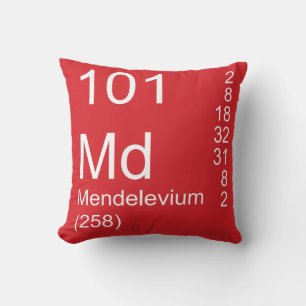 Mendelevium Kissen