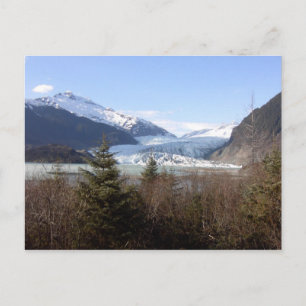 Mendenhall Glacier, Alaska Postkarte