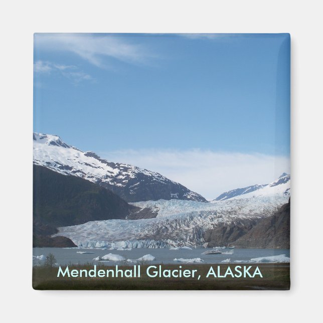 Mendenhall Glacier Magnet (Vorne)