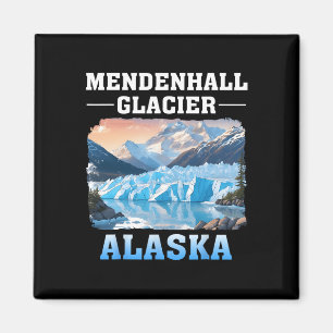 Mendenhall-Gletscher Alaska Outdoor-Wandern Campin Magnet