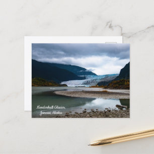 Mendenhall-Gletscher, Juneau, Alaska Postkarte