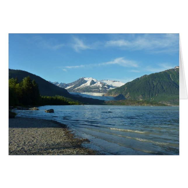 Mendenhall Lake in Juneau Alaska (Vorderseite (Horizontal))