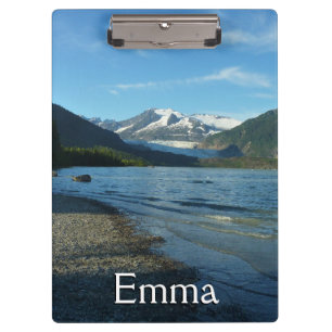 Mendenhall Lake in Juneau Alaska Klemmbrett