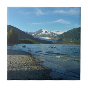 Mendenhall Lake in Juneau Alaska Landschaft Fliese