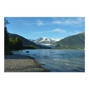 Mendenhall Lake in Juneau Alaska Landschaft Fotodruck
