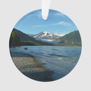 Mendenhall Lake in Juneau Alaska Landschaft Ornament