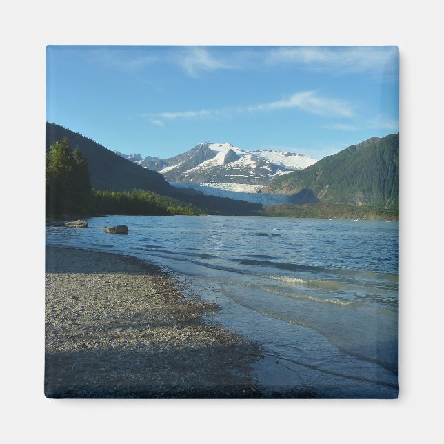 Mendenhall Lake in Juneau Alaska Magnet (Vorne)