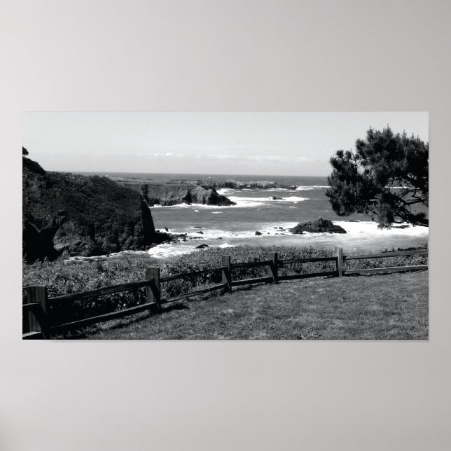 Mendocino bei Tagesausbruch Poster (Vorne)